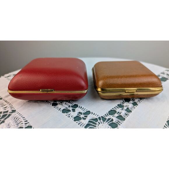 VTG Phinney-Walker + Sloan Fold Up Hard Case Travel Alarm Clocks Lot of 2 MCM - Picture 12 of 12